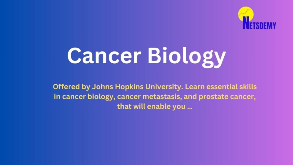 cancer biology course