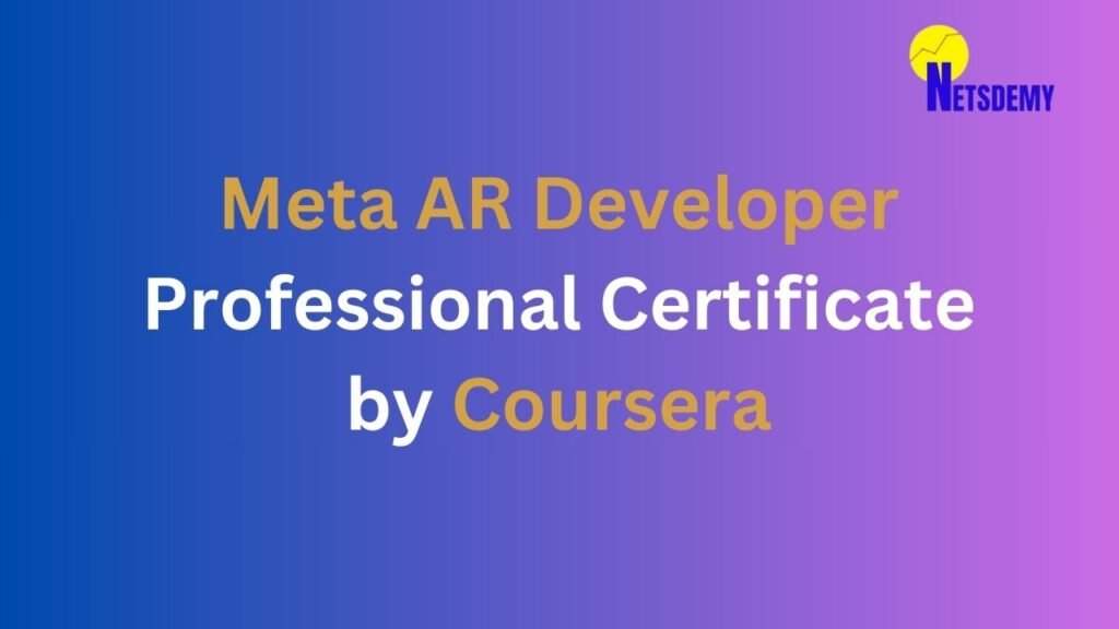 Meta AR Developer Professional Certificate