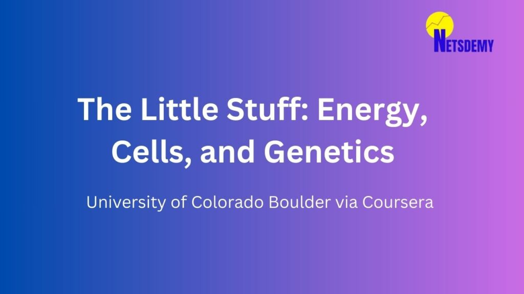 The Little Stuff: Energy, Cells, and Genetics